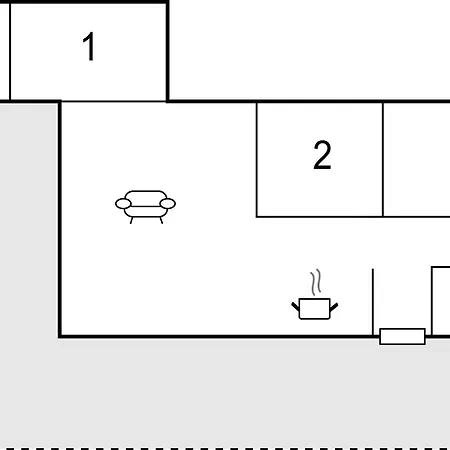 בית נופש 3 Bedroom Cozy In